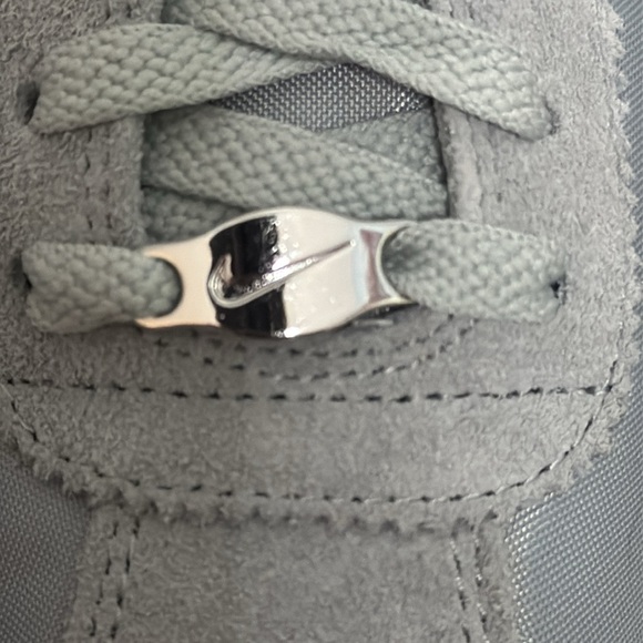 Nike Cortez Sneakers Shoes NWT Sustainable Textile Gray Pumice swoosh silver 8.5 - Picture 14 of 16